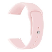 Zonabel Large Silicone Fitbit Versa Watch Replacement Strap Pastel Pink Photo