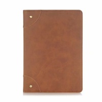 Apple Faux Leather Flip Case for iPad Air 2 - Brown Photo