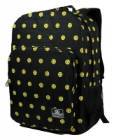 Emoji School Bag 20 Liter - Black Photo