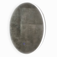 Linea Next Ultra Slim Round LED Bathroom Mirror Photo