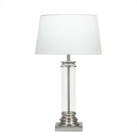 The Lighting Warehouse - Table Lamp Peninsular S/Silver - 20751SS Photo