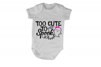 Too Cute to Spook - Ghost - Halloween - SS - Baby Grow Photo