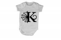 K - Halloween Spiderweb - SS - Baby Grow Photo