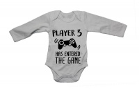 Player 3 Has Entered the Game! - LS - Baby Grow Photo