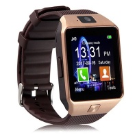 Smart Watch DZ09 Bluetooth Smartwatch With Camera - Rose Gold Photo