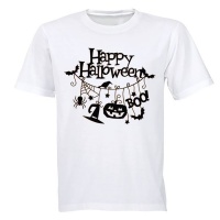 Happy Halloween - Decoration Design - Adults - T-Shirt Photo