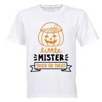 Little MISTER Trick or Treat - Halloween - Kids T-Shirt Photo