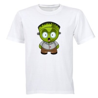 Surprised Frankenstein - Halloween - Kids T-Shirt Photo
