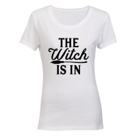 The Witch Is In - Halloween Inspired - Ladies - T-Shirt Photo