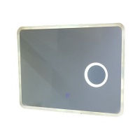 Linea Ultra Slim Magnified LED Bathroom Mirror 80X60 Photo
