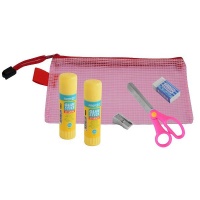 Mesh Pencil Case Stationery Pack Photo