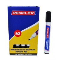 Penflex WB15 Whiteboard Markers Box-10 Black Photo