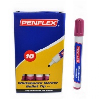 Penflex WB15 Whiteboard Markers Box-10 Pink Photo