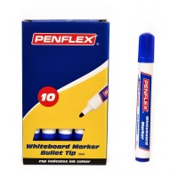 Penflex WB15 Whiteboard Markers Box-10 Light Blue Photo