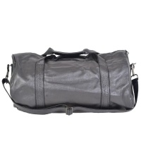 Round Sports Duffel Leather Bag Photo
