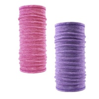 Buffer Fleece Neck Warmer Pink/Purple Photo