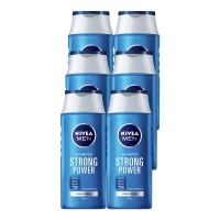 NIVEA Men Strong Power Shampoo - 6 x 250ml Photo