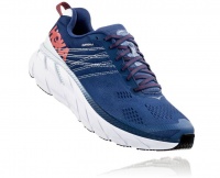 Hoka One One Mens Clifton 6 Road Running Shoes - Blue Air Photo