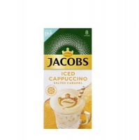 Jacobs Instant Coffee Iced Cappuccino Salted Caramel - Pack of 8 sticks Photo