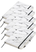 5 pack Marble Design Hardcover A5 Notebook and Pen Set Photo