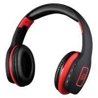 Bounce Bass Series Bluetooth Headphones - Black/Red Photo