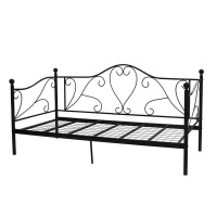 Heart Scroll Metal Daybed Photo