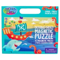 Stephen Joseph 2-Sided Magnetic Puzzle Boy Sea Photo