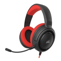 Corsair HS35 Stereo Gaming Headset - Red Photo
