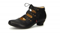 Think! Shoes Aida Ladies Vintage Leather Court Pump Black Photo