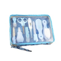 9" 1 Essential Baby Grooming Healthcare Kit - Blue Photo