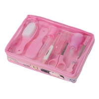 9" 1 Essential Baby Grooming Healthcare Kit - Pink Photo