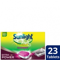 Sunlight Dishwashing Tablets Extra Power 23ct Tablet Photo