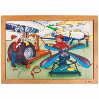 Educo Netherlands Airplane Puzzle: 24 Pieces Photo