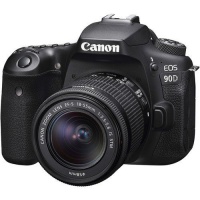 Canon 90D 32.5MP DSLR with 18-55mm IS STM Lens Black Photo
