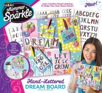 Shimmer n Sparkle Hand Lettered Dream Board Photo