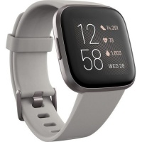Fitbit Versa 2 Smart Watch Stone Mist Grey Cellphone Photo