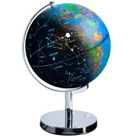 JuniorFX 3" 1 Interactive Illuminated World Globe with Constellations Photo