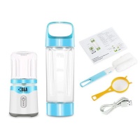 D&A Health - Go Blend Max Blue Portable USB Charge Smoothie Blender Photo