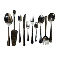 LM - 40 Pieces stainless steel Cutlery set Photo