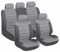 Car Seat Cover 9 pieces Grey X Type Photo