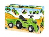 Ecoiffier Garden Tractor and Trailer Photo
