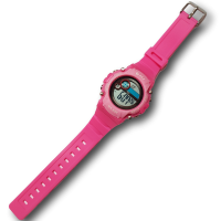 50m Waterproof Cool Trendy Digital Watch For Kids Pink Photo