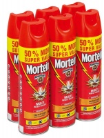 Mortein Ultra - All Insect Killer Odourless - Aerosol - 6 x 450ml Photo