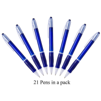 21 Neo Pens in a Pack. with Black German Ink - Blue Photo