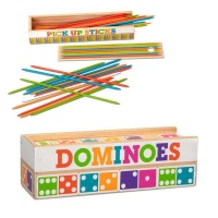Wooden Pick Up Sticks & Dominoes Photo