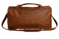 Tan Leather Goods - Jackson Leather Duffel Bag Photo