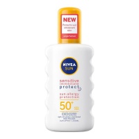 NIVEA SUN Sensitive Immediate Protect Adult Spray SPF50 Sunscreen - 200ml Photo