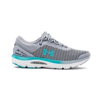 Under Armour - Charged Intake 3 Grey Running Shoes Womens Photo