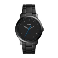 The minimalist slim three-hand black stainless steel watch- FS5308 Photo