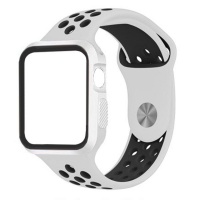 Apple Zonabel 40mm Watch Silicone Replacement Strap with Face Cover Photo